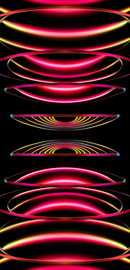 Abstract Dark Pink Waves Wallpaper with Bright Highlights - 4K Background