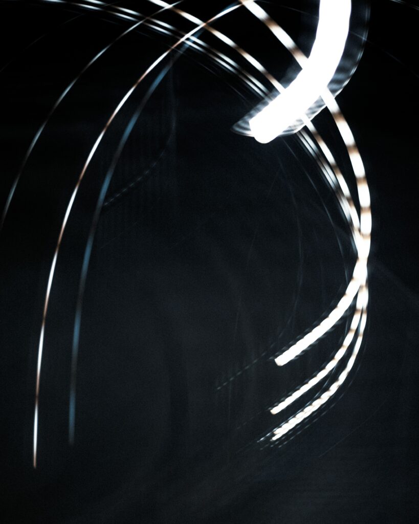 Mesmerizing Freezelight Wallpaper: Ethereal Abstract Light Lines