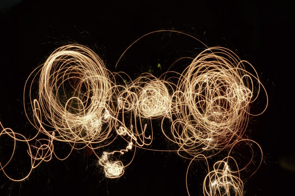 Mesmerizing Freezelight Wallpaper: Dynamic Long Exposure Art