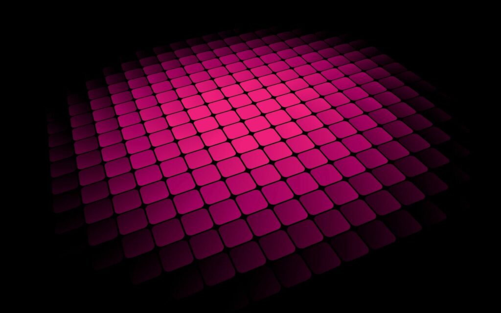 Fuchsia Cell Grid Wallpaper: Stunning 3D Background Design