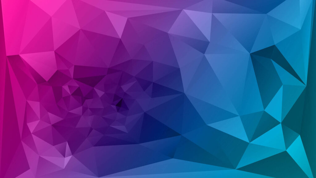 Elegant Triangular Design in Vibrant Gradient for Stunning YouTube Thumbnails Wallpaper