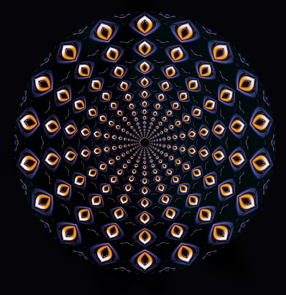 Mesmerizing Mandala Fractal Wallpaper - 3840x3952 Background Design