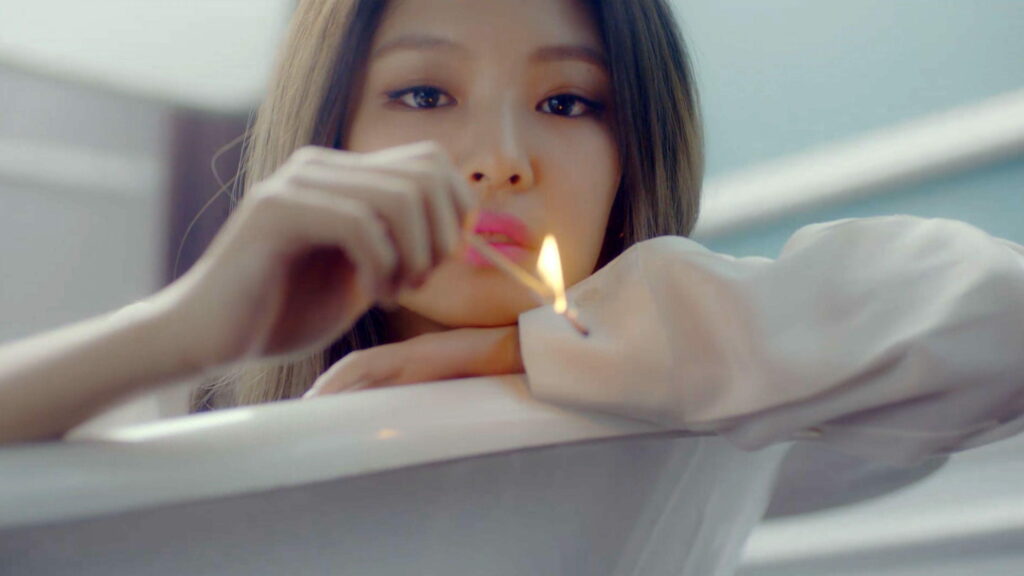 Jennie Kim: Stylishly Stunning in QHD Wallpaper Background Photo for BLACKPINK Fans