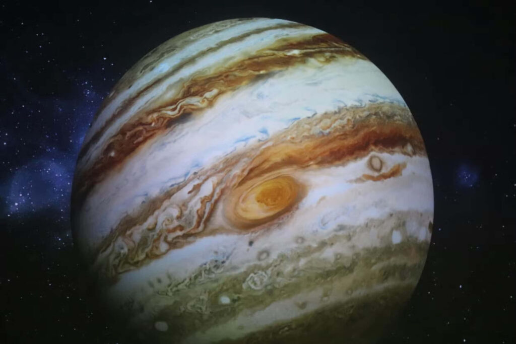 Stunning Jupiter Wallpaper: Great Red Spot & Cosmic Cloud Patterns
