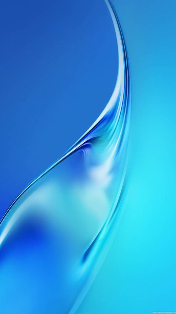 Blue Fluid Patterns: An Abstract Samsung Galaxy J7 Wallpaper