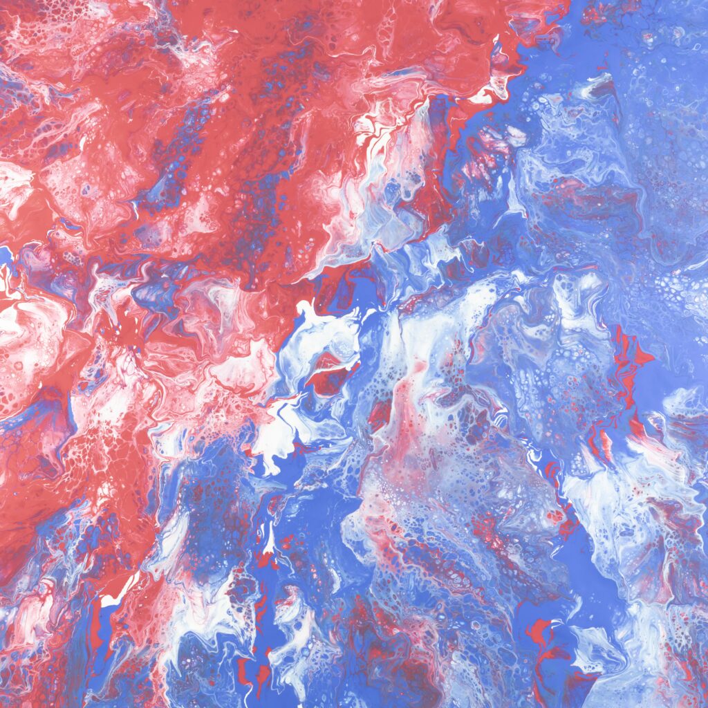 Vibrant 5890x5890 Abstract Paint Stains Background Wallpaper