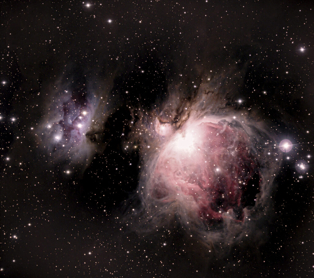 Mesmerizing Nebula Wallpaper: Radiant Glow & Shimmering Stars