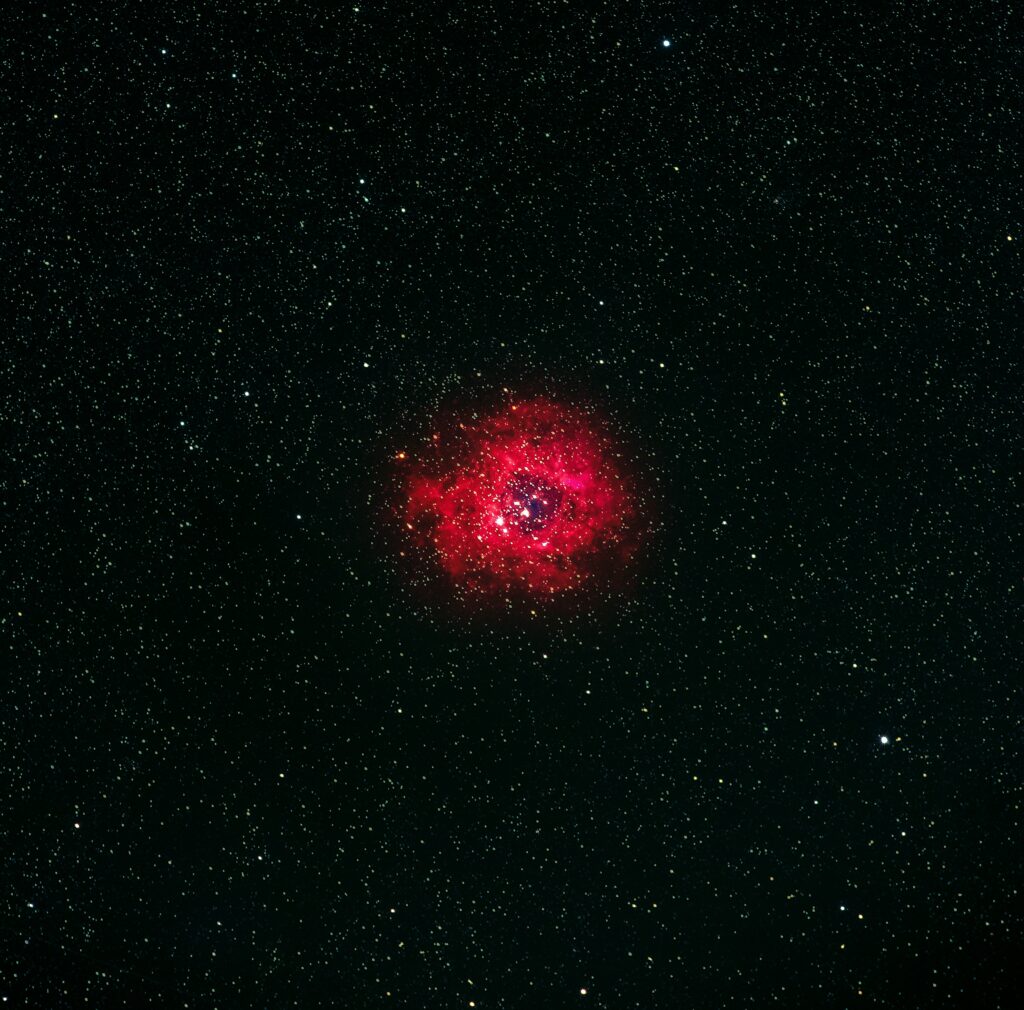Stunning Rosette Nebula Wallpaper: Mesmerizing Starry Sky Background