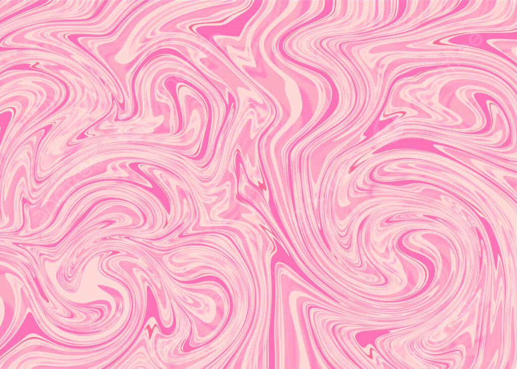 Vibrant Pink Swirled Marble Wallpaper Background Design