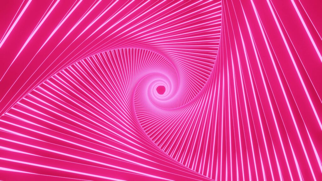 Vibrant Pink Vortex Wallpaper - Mesmerizing HD Background