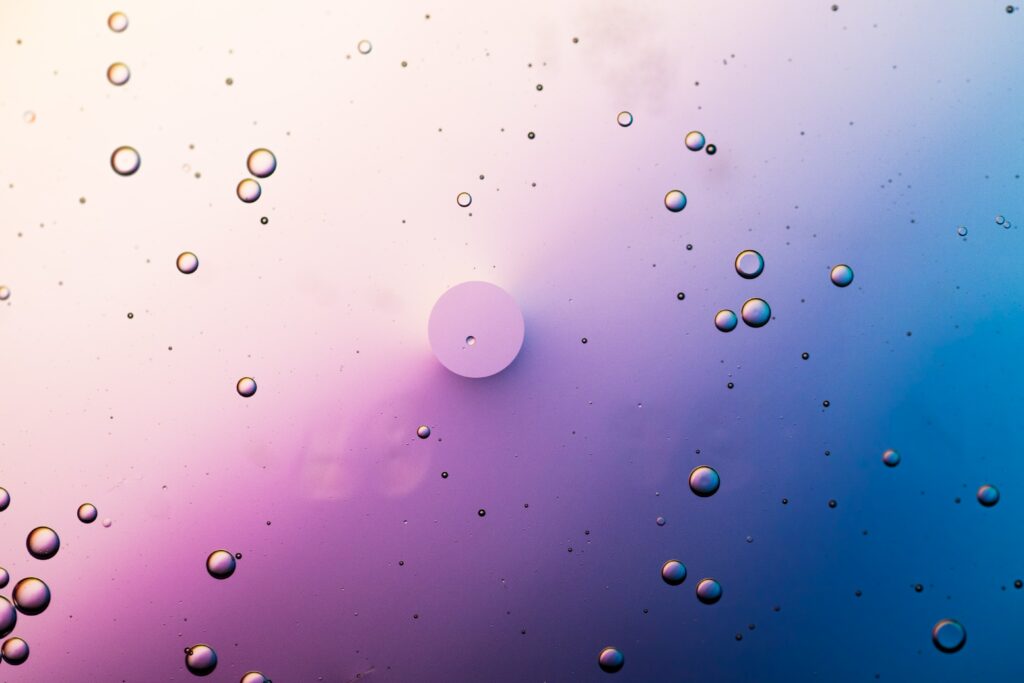 Serene Gradient Background with Transparent Bubbles - 5616x3744 Wallpaper
