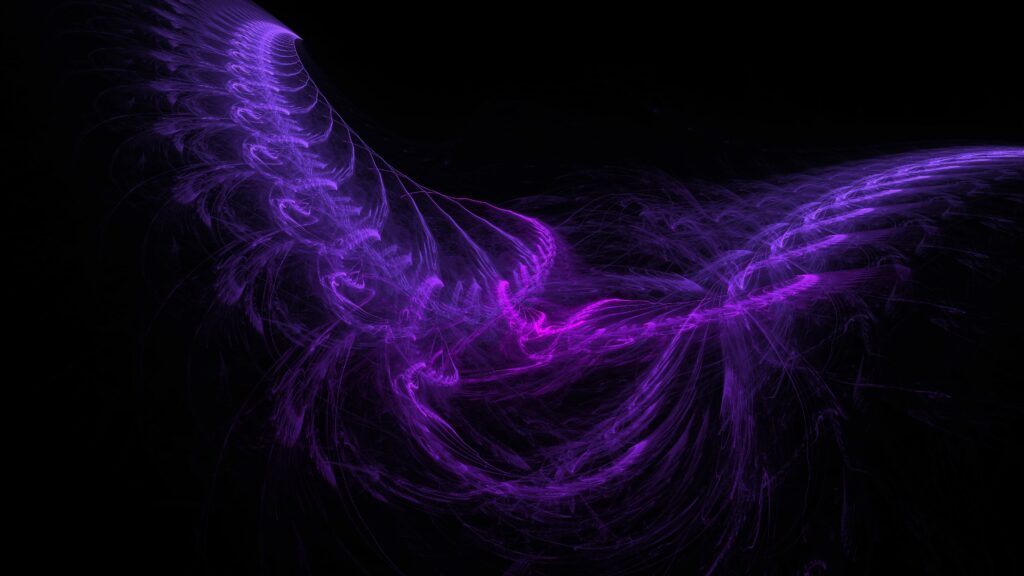 Mesmerizing Purple Abstract Wallpaper - 3840x2160 Background