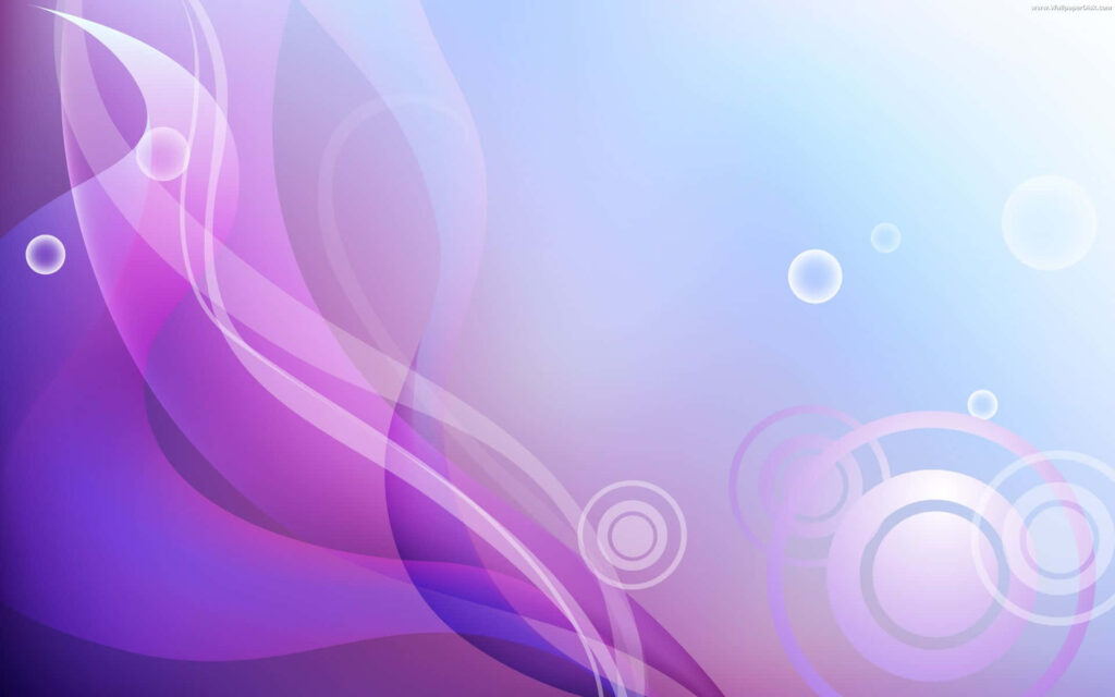 Mesmerizing Purple Abstract Wallpaper with Smooth Curves & Depth