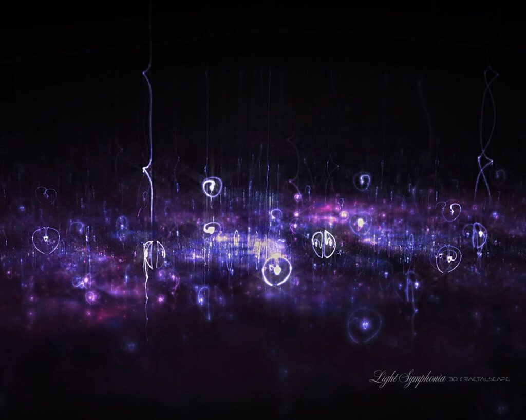1280x1024 Ethereal Purple and Black Abstract Background Wallpaper