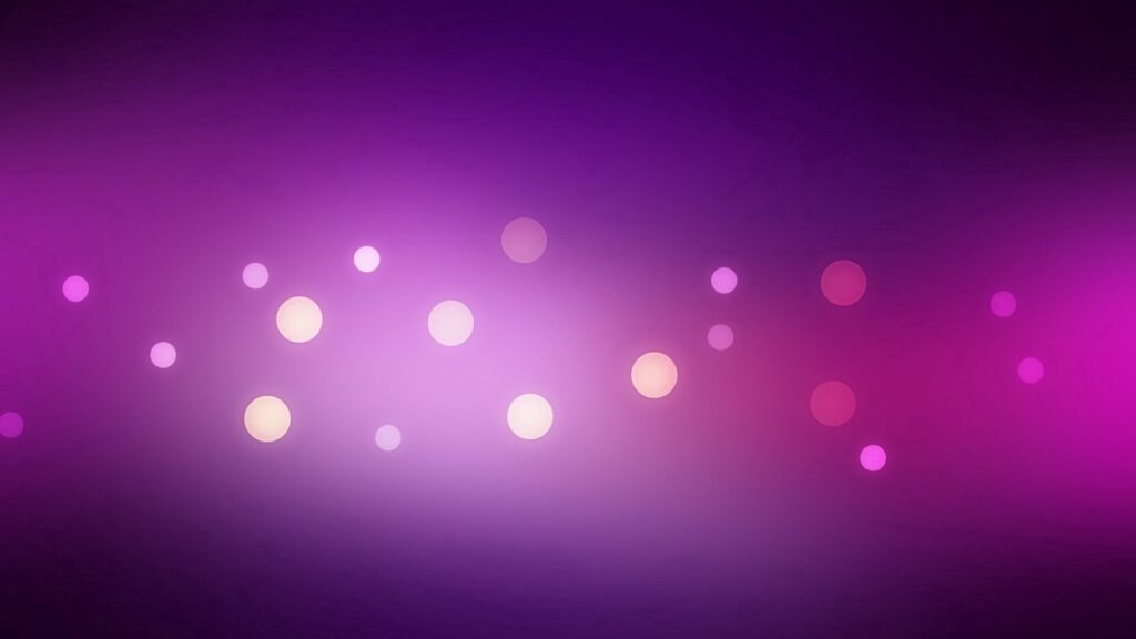 Dreamy Purple & Pink Gradient Background with Glowing Circles - 1920x1080 Wallpaper