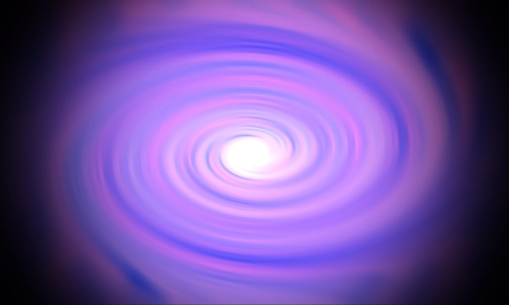 Mesmerizing Purple and Pink Spiral Gradient Wallpaper Background