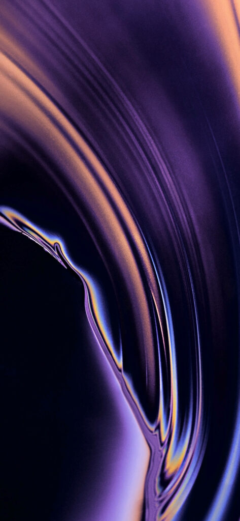 Mesmerizing Deep Purple Swirl iPhone Wallpaper - Modern Background