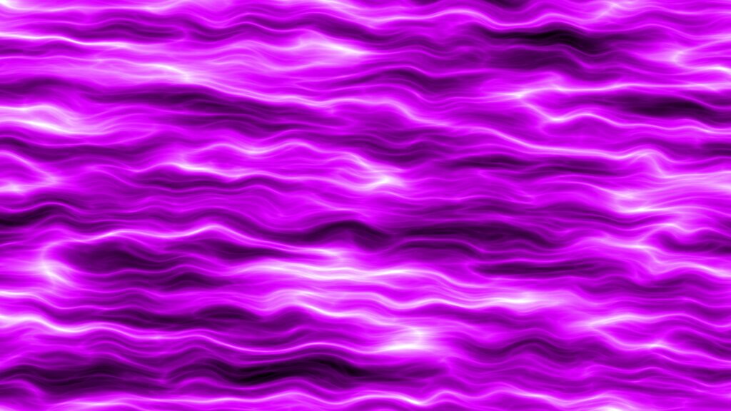 Mesmerizing Purple Waves Wallpaper - Serene Fluid Patterns Background