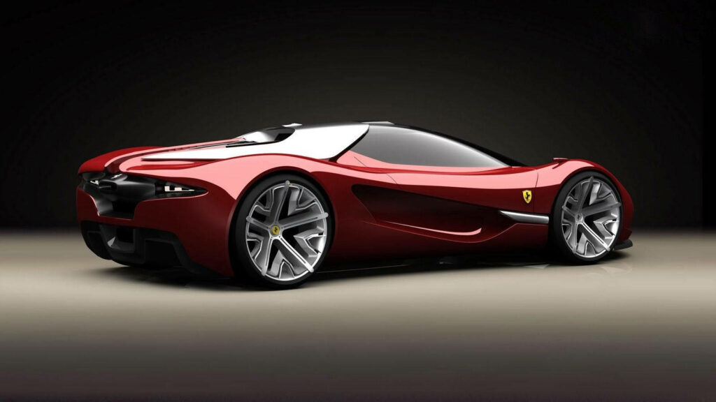 Crimson Exclusivity: Unleashing the Fierce Power of the Red LaFerrari Wallpaper