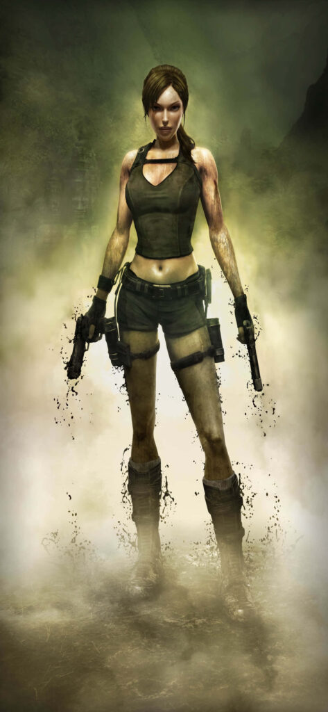 Rise of the Tomb Raider Lara Croft Wallpaper - Resilient Adventurer in Signature Gear