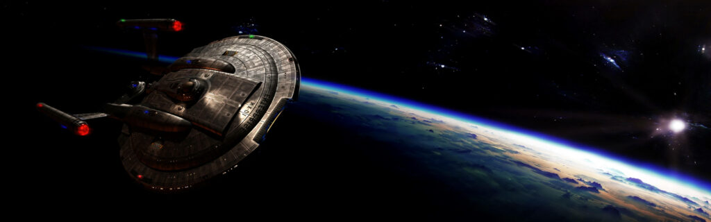 Stunning Space Wallpaper: Crafting Cosmic Scenes with a Spacecraft