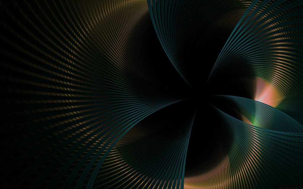 Mesmerizing Spiral Pattern Wallpaper - Elegant Dark Design 1920x1200