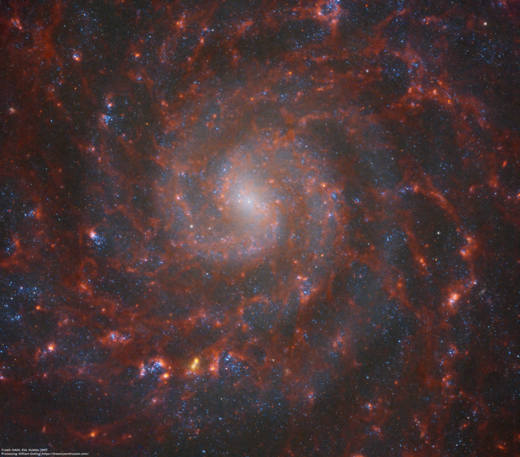 Mesmerizing Spiral Galaxy Wallpaper - Colorful Starry Space Background