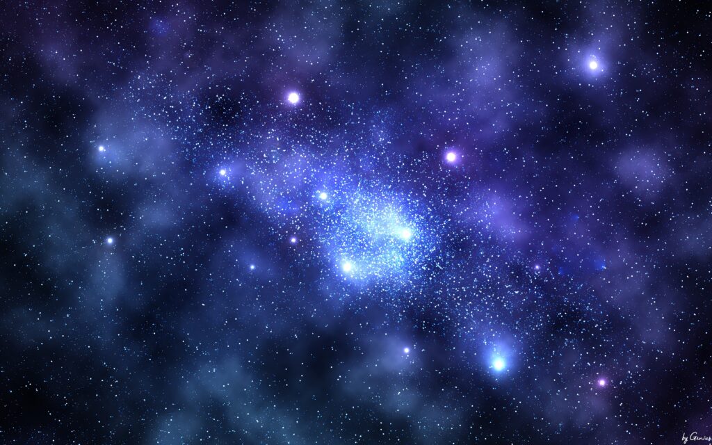 Mesmerizing Starry Sky Wallpaper - Serene Celestial Background 3360x2100