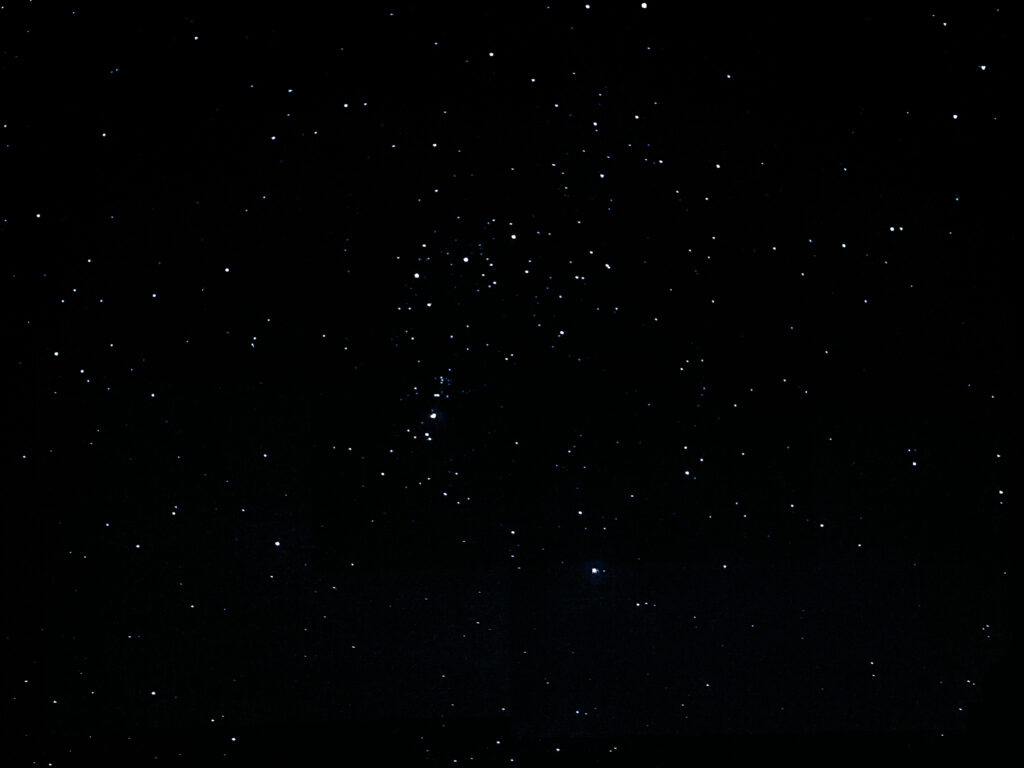 Starry Sky Wallpaper: Mesmerizing Black Background with Sparkling Stars