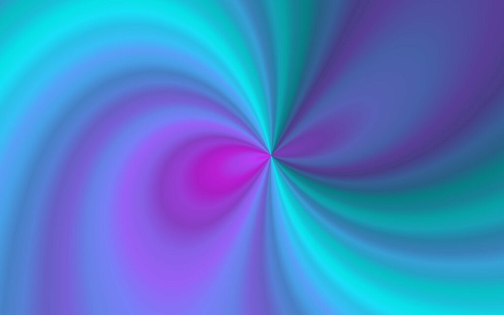 Mesmerizing Swirl Pattern Wallpaper in Cool Blue, Green, & Purple