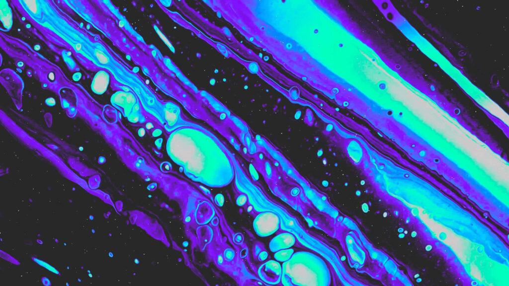 Enchanting Chromatic Dreams: Mesmerizing 1920 X 1080 Trippy Blue Background Wallpaper