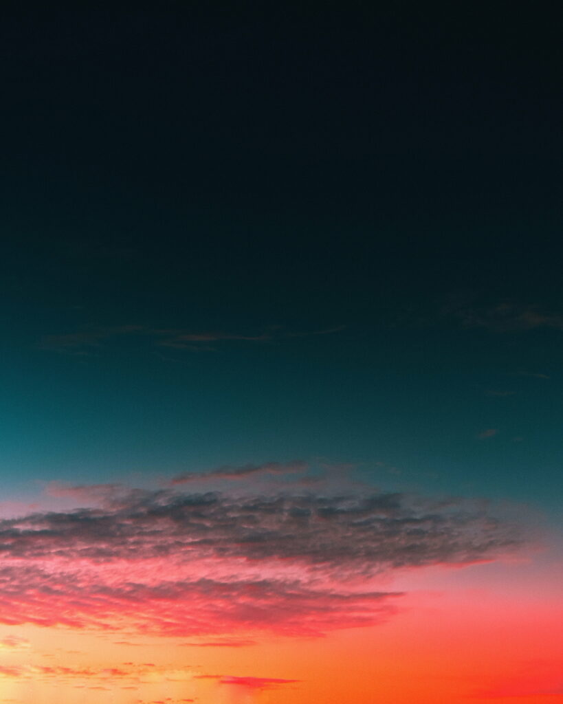 Mesmerizing Twilight Sky HD Phone Wallpaper - Orange, Pink & Blue