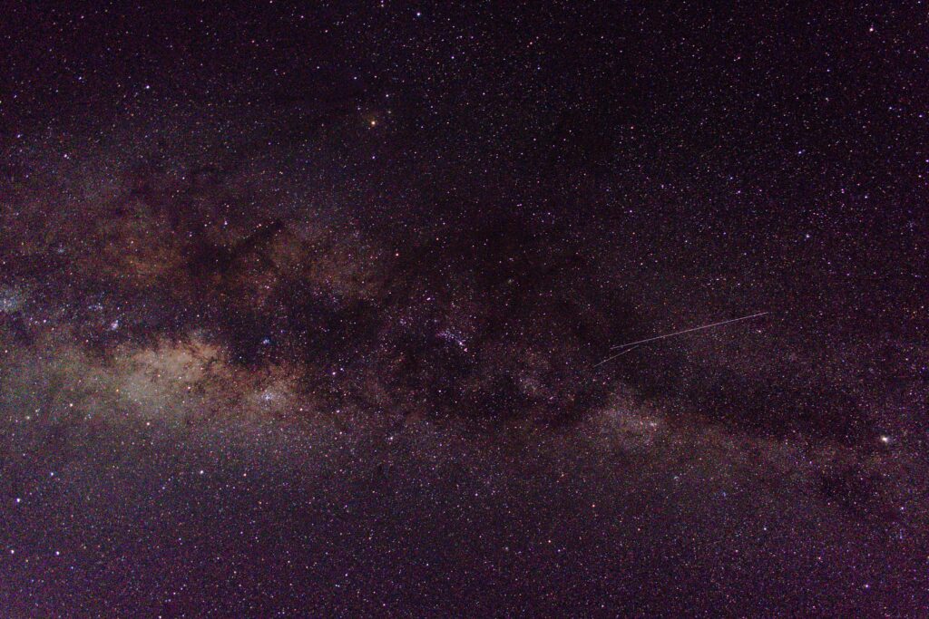 Mesmerizing Cosmic Wallpaper: Stars & Constellations in Dark Space