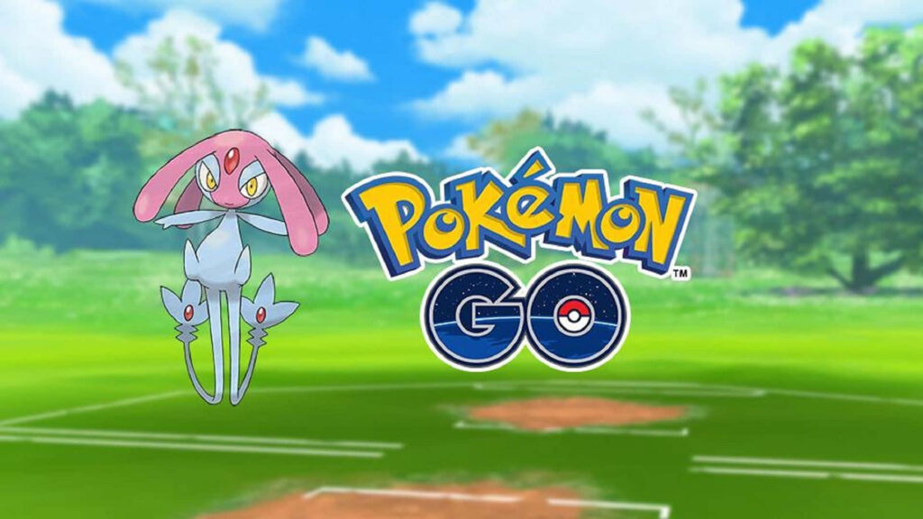 Mesprit Wallpaper: Legendary Pokémon in Vibrant Battlefield Scene