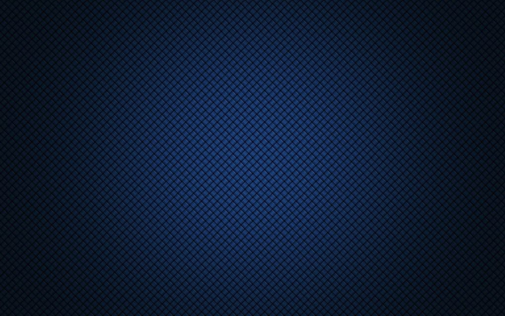High-definition metallic blue wallpaper with sleek repeating square grid and subtle gradient