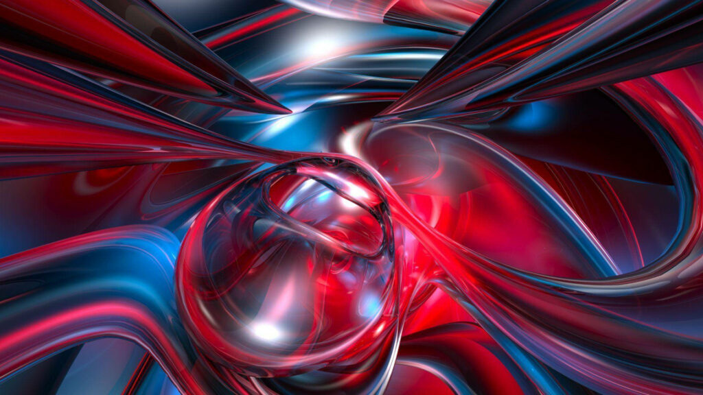 Metal Streaks Defy Gravity in the Background Image Wallpaper