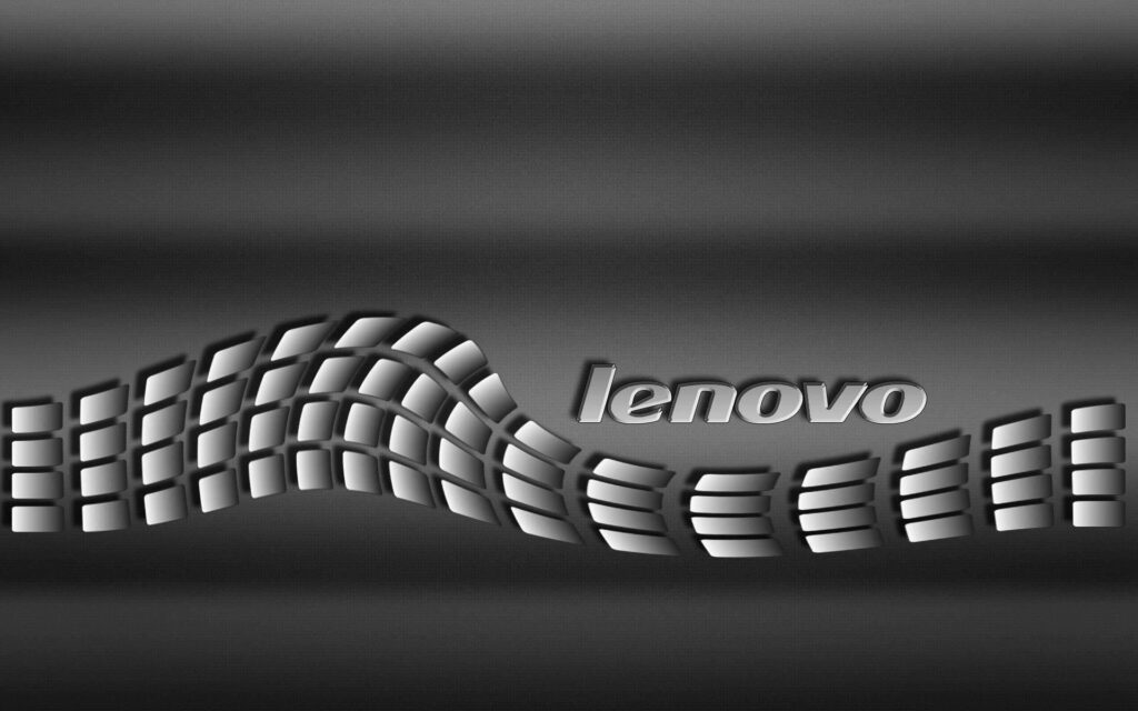 Metallic Matrix: Lenovo's Official Wallpaper of Shining Rectangles