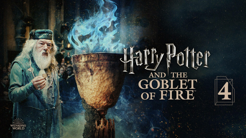 Magical Memories: Michael Gambon Shines as Dumbledore in Harry Potter and The Goblet of Fire Wallpaper