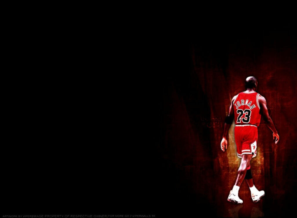 Michael Jordan: The Eternal Pursuit of Basketball Greatness Wallpaper