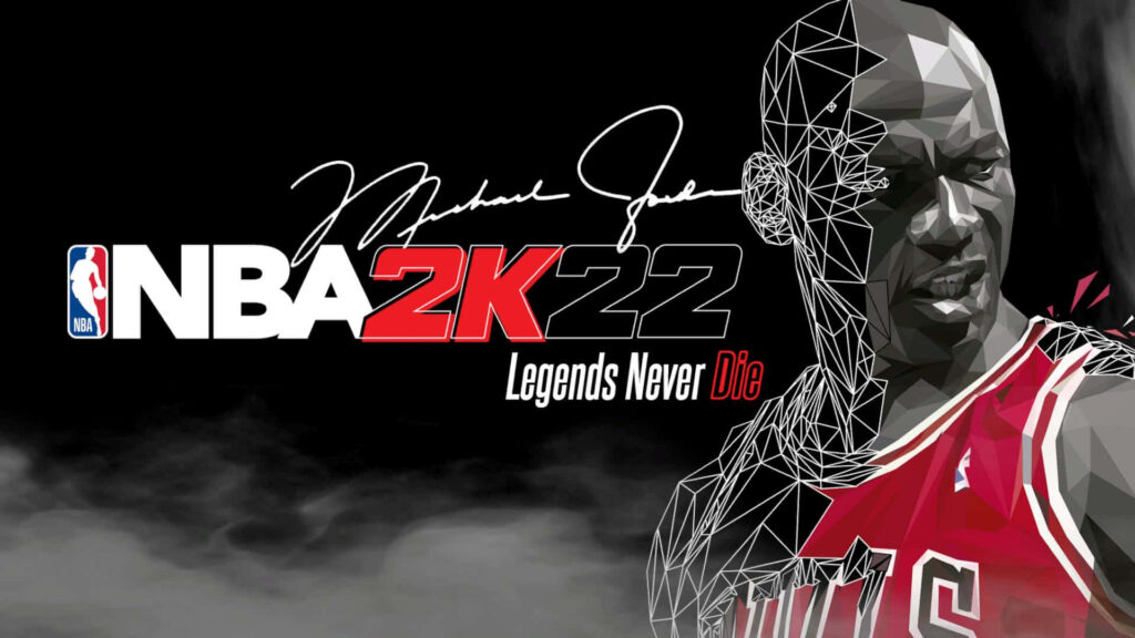 Legend Reborn: Michael Jordan takes center stage in NBA 2K22's immersive digital realm! Wallpaper