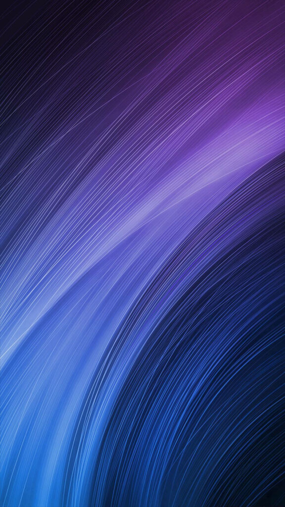 Elegant Midnight-Inspired Blue & Purple Wallpaper for Xiaomi Redmi Note 9