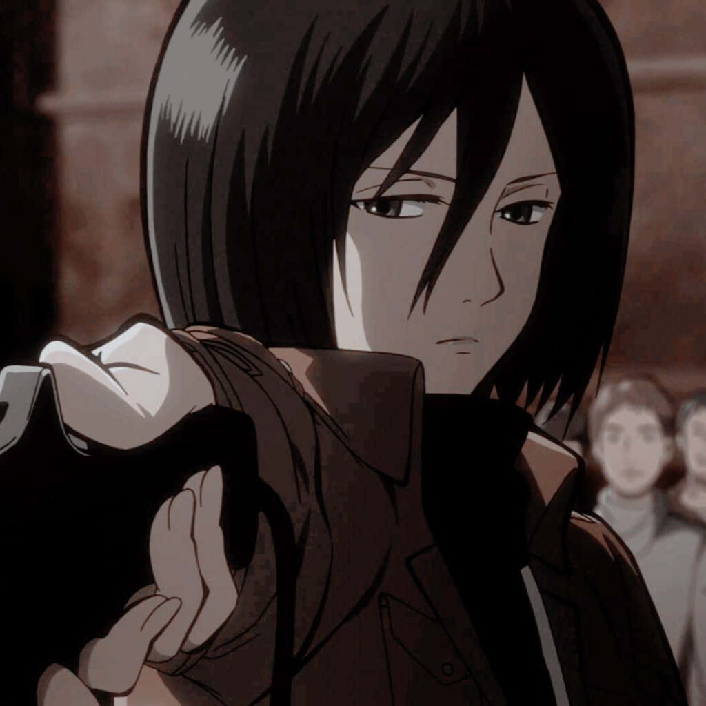 Mikasa Wallpaper: Captivating Close-Up for Anime Fans