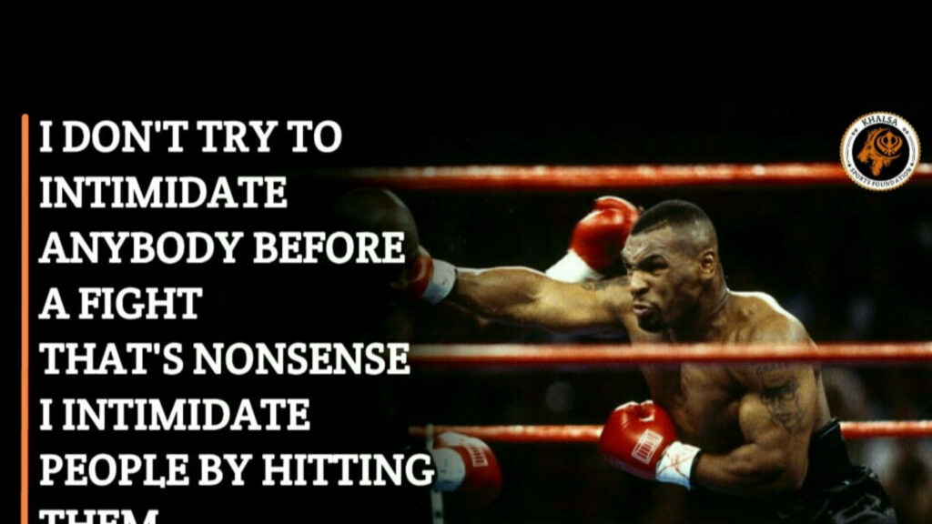 Mike Tyson 4K Wallpaper: Intimidation & Power in the Ring