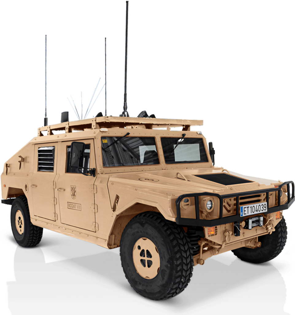 Military Hummer Wallpaper: Rugged Design & Beige Desert Camo Background
