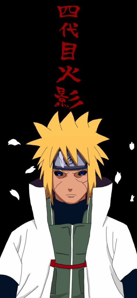 Minato Namikaze - The Lightning Reaper: Shippuden HD Anime Phone Wallpaper