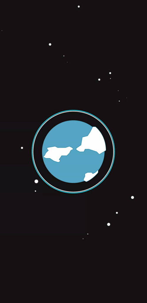 Abstract Minimalism: Clean Dark Earth – HD Phone Wallpaper Embracing Simplicity