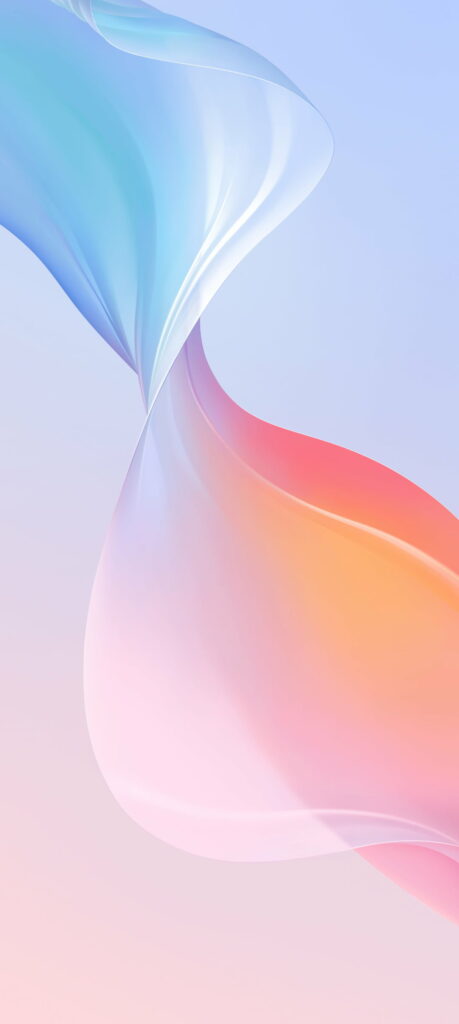 Vivo Y53s Wallpaper: Pastel Gradient Abstract Design for Calm & Modern Background