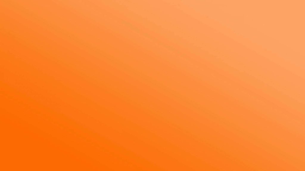 Smooth warm orange gradient minimalist background with soft peach tones for calm wallpaper