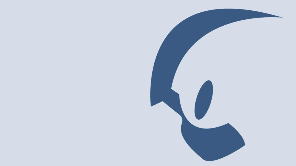 Minimalist Absol Wallpaper on Light Blue Background - Clean Design