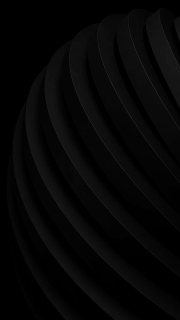 Minimalist Black Abstract Wallpaper for a Modern iPhone Background